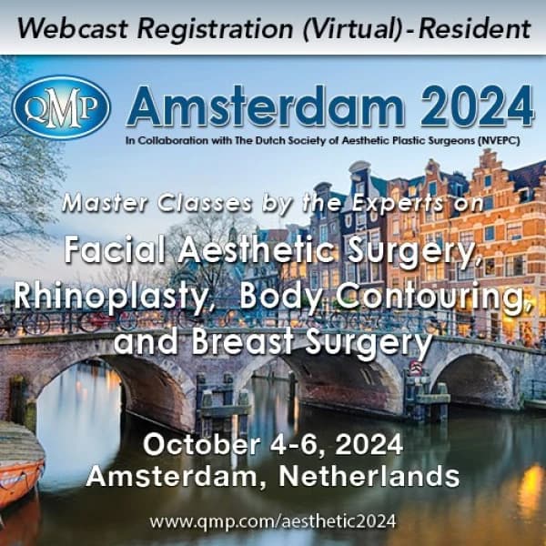 Resident Webcast – Virtual Registration for QMP Amsterdam 2024