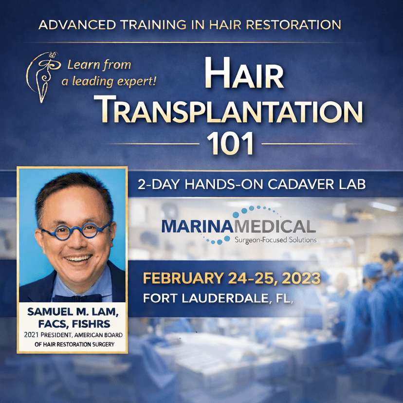 Hair Transplant 101 — Cadaver Course Videos (BYTM 7)