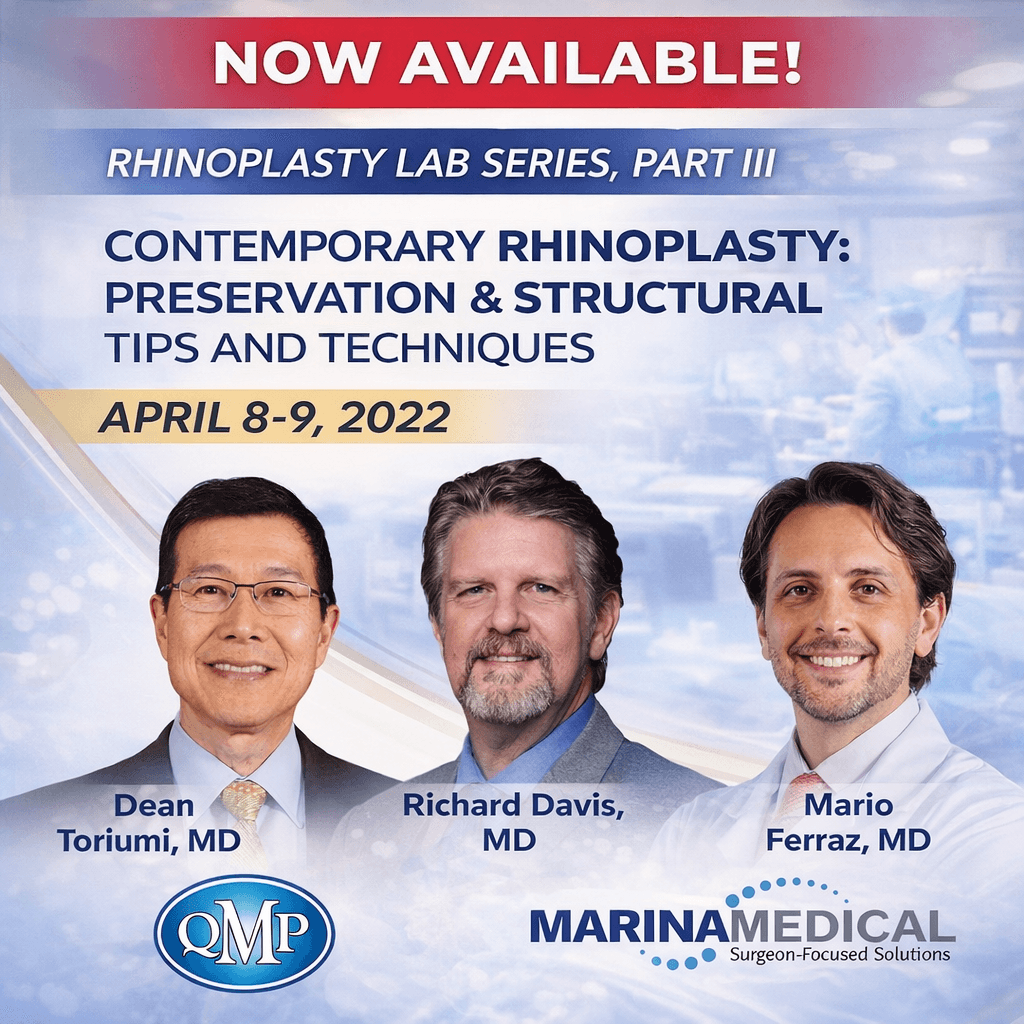 Rhinoplasty — Preservation & Structural Tips & Techniques (BYTM 3)
