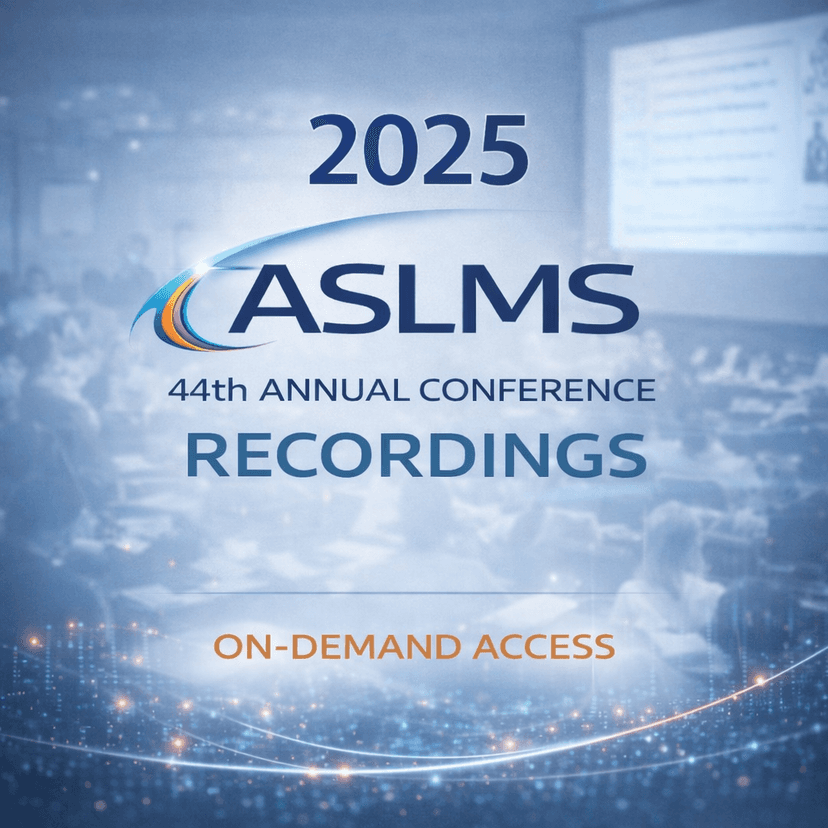 ASLMS 44th Annual Conference — Recordings (2025)