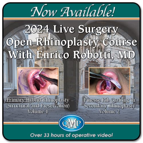 Live Surgery: Open Rhinoplasty (2024) Two-Volume Surgical Video Series With Enrico Robotti, MD