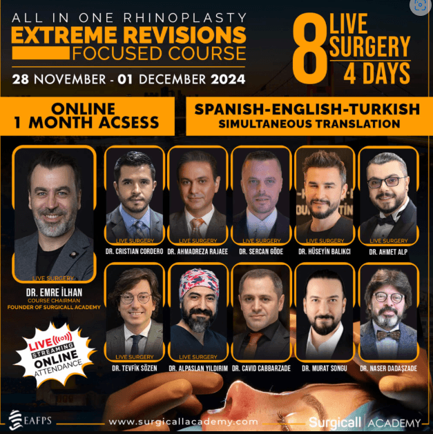 Surgicall Academy Extreme Revisions in Aesthetic Surgery 2024 ( 8 Live Surgeries )